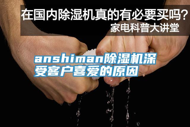 anshiman除濕機(jī)深受客戶喜愛的原因