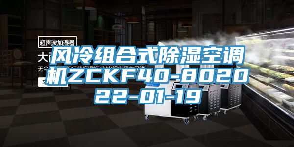 風冷組合式除濕空調(diào)機ZCKF40-802022-01-19